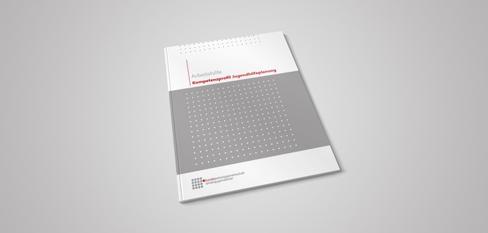 Titelseite der Veröffentlichung Kompetenzprofil Jugendhilfeplanung