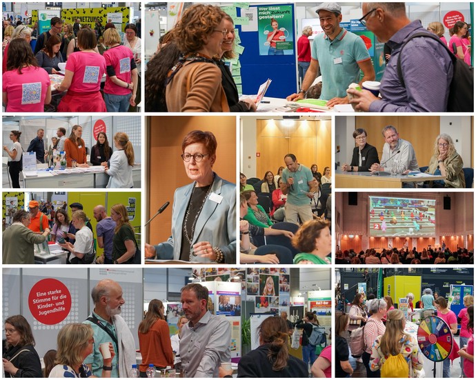Fotos vom Messestand und von Veranstaltungen
